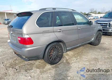 2006 BMW X5 4.4I from USA, damaged, VIN 5UXFB53516LV21047